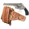 Image 1 : Smith & Wesson First Model Double Action Revolver with Holster and Belt Rig