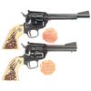 Image 2 : Collector's Lot of Two Boxed Colt New Frontier Single Action Revolvers