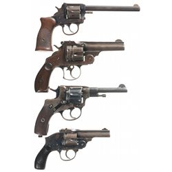 Four Double Action Revolvers