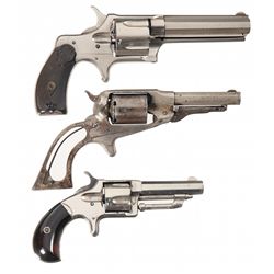 Three Spur Trigger Revolvers