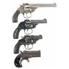 Image 2 : Three Double Action Revolvers and a Derringer