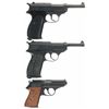 Image 2 : Three Nazi Proofed Semi-Automatic Pistols