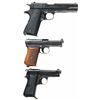 Image 2 : Three Foreign Semi-Automatic Pistols