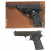 Image 1 : Two Foreign Semi-Automatic Pistols