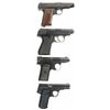 Image 2 : Four Semi Automatic Pistols