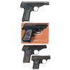 Image 2 : Four Walther Semi-Automatic Pistols