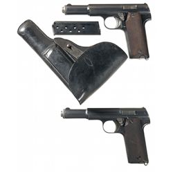 Two Astra Semi-Automatic Pistols