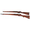 Image 2 : Two European Straight-Pull Military Bolt Actions