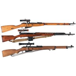 Three Rifles