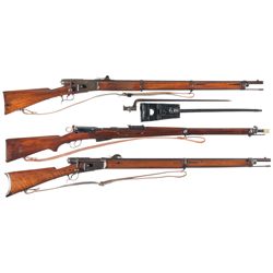 Three Bolt Action Rifles