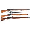 Image 1 : Three Swiss Vetterli 1878 Bolt Action Rifles