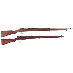 Two Japanese Bolt Action Rifles