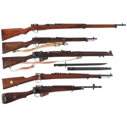 Five Bolt Action Longarms