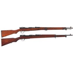 Two Japanese Bolt Action Rifles
