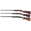 Image 2 : Three Hammerless Side by Side Shotguns