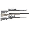 Image 1 : Three Bolt Action Firearms