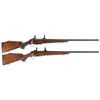 Image 1 : Two Tikka Bolt Action Rifles