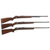 Image 1 : Three Winchester Bolt Action Rifles