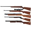 Image 2 : Three Rifles and Two Pellet Rifles