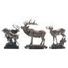 Image 1 : Three Signed Bronze Sculptures