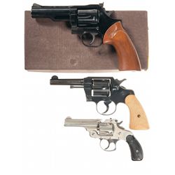 Three Double Action Revolvers