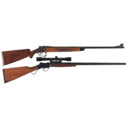 Two Single Shot Varmint Rifles