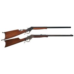 Two Stevens Single Shot Rifles