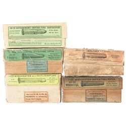 Five Boxes of Vintage Ammunition