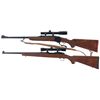 Image 2 : Two Scoped Ruger Rifles