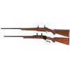 Image 2 : Two Ruger Rifles with Scope Rings
