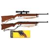 Image 1 : Two Ruger Carbines and One Ruger Revolver