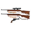 Image 2 : Two Ruger Carbines and One Ruger Revolver