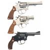 Image 2 : Three Smith & Wesson Double Action Revolvers