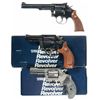 Image 1 : Three Smith & Wesson Double Action Revolvers