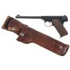 Image 1 : Colt Woodsman Semi-Automatic Pistol with Leather Holster