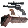 Image 1 : Ruger Super Blackhawk Single Action Revolver with Case Scope and Holster