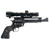 Image 2 : Ruger Super Blackhawk Single Action Revolver with Case Scope and Holster
