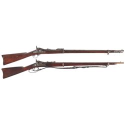 Two U.S. Trapdoor Rifles