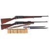 Image 1 : Two Springfield Model 1898 Krag Bolt Action Rifles