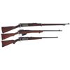 Image 1 : Three Bolt Action Long Guns
