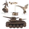 Image 1 : Tank Model, Two Eagles and Trench Art Ashtray
