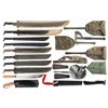 Image 1 : Grouping of Machetes, Hatchets and Entrenching Tools