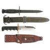 Image 1 : One U.S. M4 Bayonet and a Special Order Randall Survival Knife