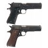 Image 2 : Two Argentinian 1911 Style Semi-Automatic Pistols