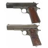 Image 1 : Two 1911 Semi-Automatic Pistols with Boxes