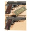 Image 2 : Two 1911 Semi-Automatic Pistols with Boxes