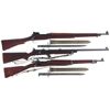 Image 1 : Three U.S. Bolt Action Rifles