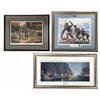 Image 1 : Three Beautifully Framed American Military Prints