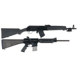 Two Semi-Automatic Rifles