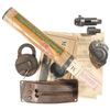 Image 1 : Bridgeport Holster, Badge, Padlock and Maxim Silencer Accessories